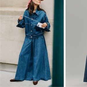 Pilcro and the Letterpress Denim Flare Jeans